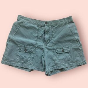 polo ralph lauren y2k olive cargo shorts
